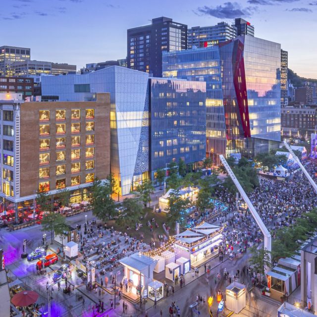 Parcours Quartier des spectacles et Chinatown