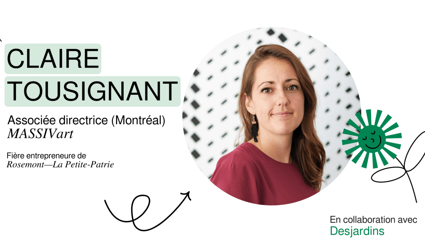 Image de l'article PORTRAITS ENTREPRENEURS | CLAIRE TOUSIGNANT (MASSIVart)