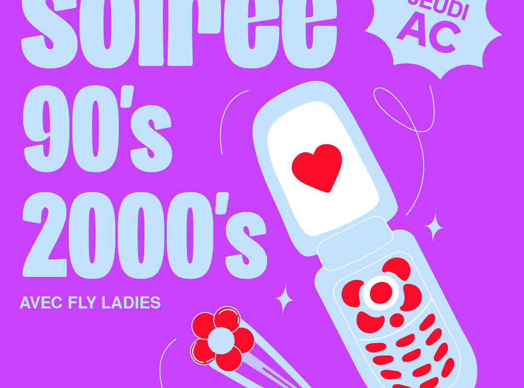 Image de l'article Soirée 90s et 2000s avec Fly Ladies