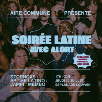 Latin Night with ALGRT at Esplanade Louvain