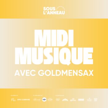 Midi musique with Goldmensax at Place Ville Marie